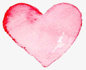 Watercolor Painting Heart - Watercolor Heart Png, Transparent Png, Free Download