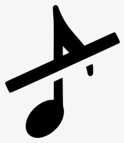 Note Mute Svg Icon , Png Download - Music Note Mute Png, Transparent Png, Free Download