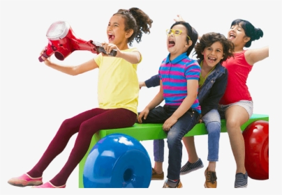 Entertainment City Itâ€™s Fun Time - Children Playing In Park Png, Transparent Png, Free Download
