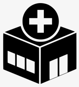 Hospital Vector - Hospital Icon Vector Png, Transparent Png, Free Download