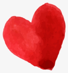Clipart Hearts Watercolor - Watercolor Heart Clipart, HD Png Download, Free Download
