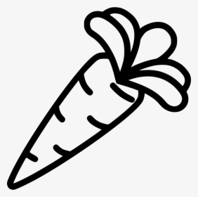 Carrot - Outline Picture Of A Carrot, HD Png Download, Free Download