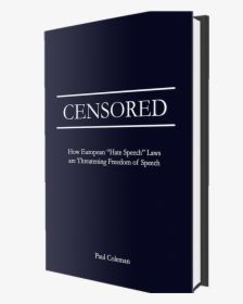 Censored - Book Cover, HD Png Download, Free Download