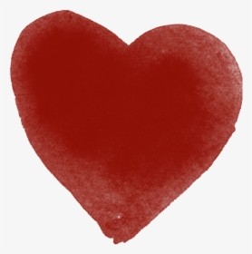 Brush Heart Png, Transparent Png, Free Download