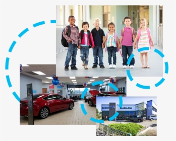 Groove Auto - School Children Standing, HD Png Download, Free Download