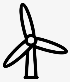 Wind Energy Power Turbines - Wind Turbine Icon Png, Transparent Png, Free Download
