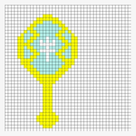 Sailor Neptune Mirror Perler Bead Pattern / Bead Sprite - Graph Paper A4 Size, HD Png Download, Free Download