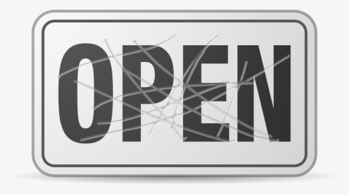 Open Sign Clip Art, HD Png Download, Free Download