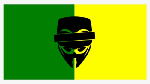 Brand,yellow,green - Yellow And Green Anonymous, HD Png Download, Free Download