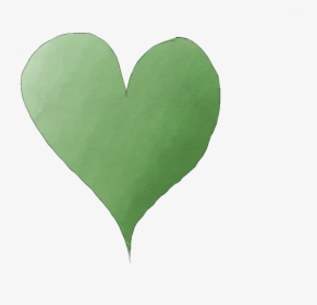 Green Heart - Green Heart Png, Transparent Png, Free Download