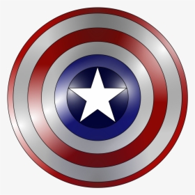 Captain America Cartoon Shield, HD Png Download, Free Download