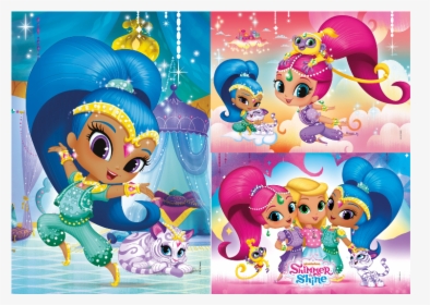 Buy Puzzle Clementoni Shimmer And Shine 25218 Elkor - Puzzle Shimmer I Shine, HD Png Download, Free Download