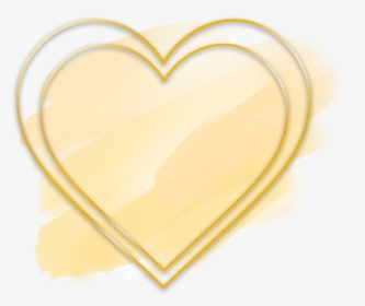 #love #heart #gold #brush #glitter #watercolor #geometric - Gold Heart Geometric Png, Transparent Png, Free Download