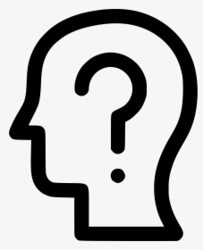 User Answer Question Svg - Transparent Side Face Icon, HD Png Download, Free Download