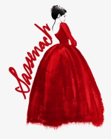 Outlander Red Dress Sassenach, HD Png Download, Free Download