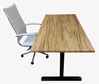 Ambrosia Maple Desk Top With Chair And Standing Desk - Desk, HD Png Download, Free Download