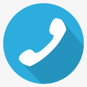 Blue Phone Icon Png, Transparent Png, Free Download