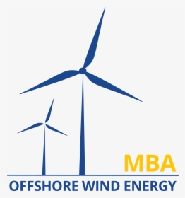 The Mba Logo For Offshore Wind Energy Mba - Offshore Wind Turbine Logo, HD Png Download, Free Download