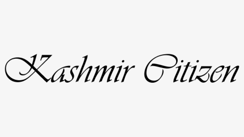 Kashmir Citizen - Calligraphy, HD Png Download, Free Download