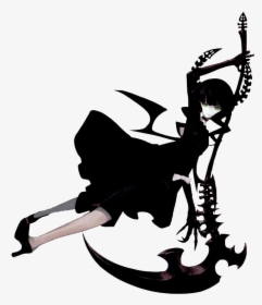 Dead Body Outline Photo - Black Rock Shooter Vector, HD Png Download, Free Download