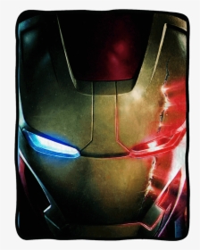 Avengers 2 Iron Man Face Fleece Blanket - Iron Man Avengers 2 Poster, HD Png Download, Free Download