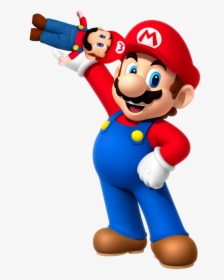 #sml Mario Got A Mario Plush - Super Mario Mit Bier, HD Png Download, Free Download