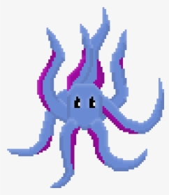 Octopus Pixel Art Gif , Transparent Cartoons - Octopus Pixel Art Gif, HD Png Download, Free Download