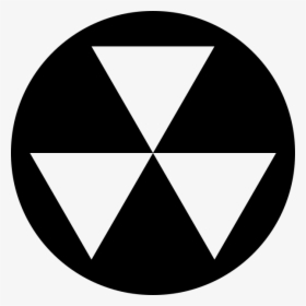 Fallout Shelter Symbol - Fallout Shelter Sign Black And White, HD Png Download, Free Download