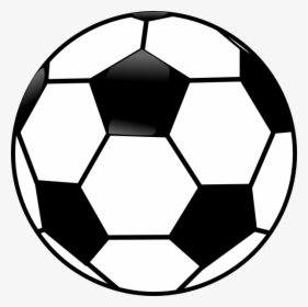 Soccer Ball Clip Art Png - Ball Black And White, Transparent Png, Free Download