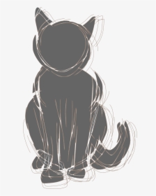 Gato Negro Kawaii Png Transparent Png Kindpng