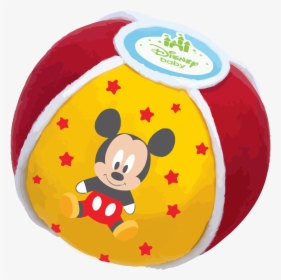 Disney Baby Mickey Plastic Ball Clipart Png - Baby Ball Png, Transparent Png, Free Download