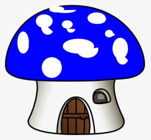Cliparts For Free Download - Drawing Of Mushroom House, HD Png Download, Free Download