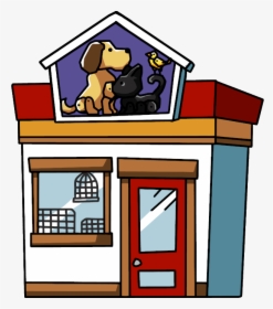 Animal Shelter Cartoon Png Clipart , Png Download - Shelter Clipart Png, Transparent Png, Free Download