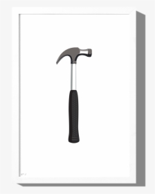 Hammer Art Print With Optional Frame, HD Png Download, Free Download