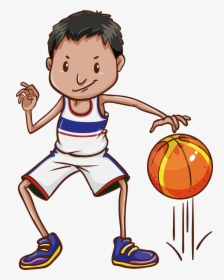 Banner Free Bouncing Basketball Clipart - Bounce A Ball Clipart, HD Png Download, Free Download