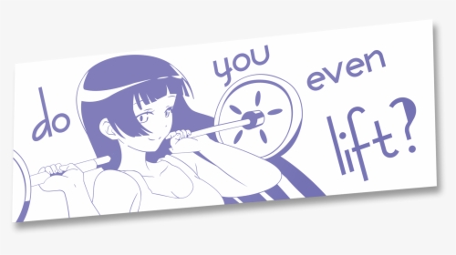 Image Of Smug Anime Girl Judging Your Work Out Regimen - Cartoon, HD Png Download, Free Download
