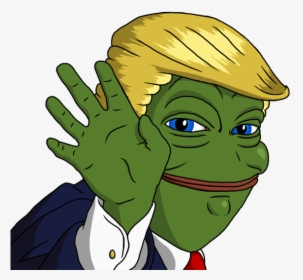 Smug Pepe Transparent Png - Trump Dank Frog Meme, Png Download, Free Download