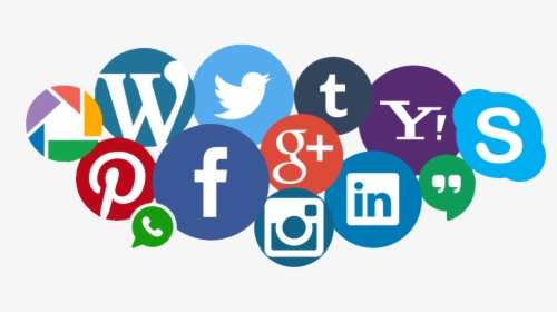 Social Media Icons - Media In 21st Century, HD Png Download, Free Download