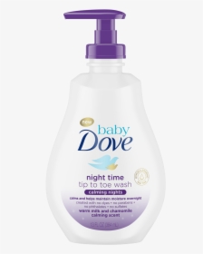 Baby Dove Calming Nights Tip To Toe Wash 13 Oz - Baby Dove Night Time, HD Png Download, Free Download