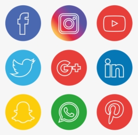 Transparent Background Social Media Logo, HD Png Download, Free Download