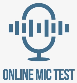 Online Mic Test - Mic Test Icon, HD Png Download, Free Download