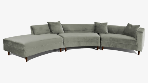 Lovely Mid Century Modern Sofa About Decenni Curva - Sofá Curva, HD Png Download, Free Download