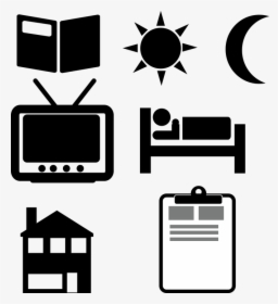 Icons, Vector Icons, Symbol, Home Icon, Tv Icon - Cama Vector, HD Png Download, Free Download