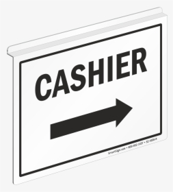 Cashier 2 Sided Z Sign For Ceiling - Relay For Life, HD Png Download, Free Download