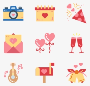 Honeymoon - Color Icons Honey Moon, HD Png Download, Free Download