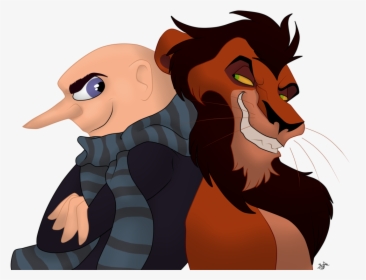 The Lion King Scar Png Image Background - Lion King Evil Art, Transparent Png, Free Download