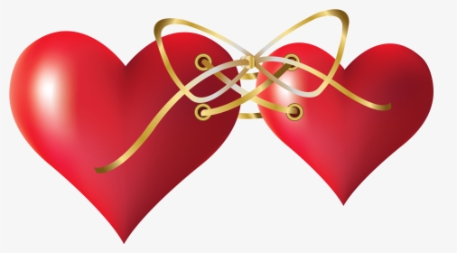 Two Tied Hearts Png Clipartu200b Gallery Yopriceville - Dil Png Hd, Transparent Png, Free Download