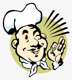 Vector Illustration Of Culinary Chef With White Hat - Culinary Vector, HD Png Download, Free Download