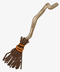Broom In Png - Brooms Of Witches Illustration, Transparent Png, Free Download