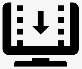 Sending Video Frames Icon - Video Logo Png Background, Transparent Png, Free Download